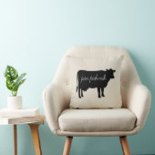 ファームフレッシュミルクカウファームハウススタイル装飾用クッション クッション (椅子)