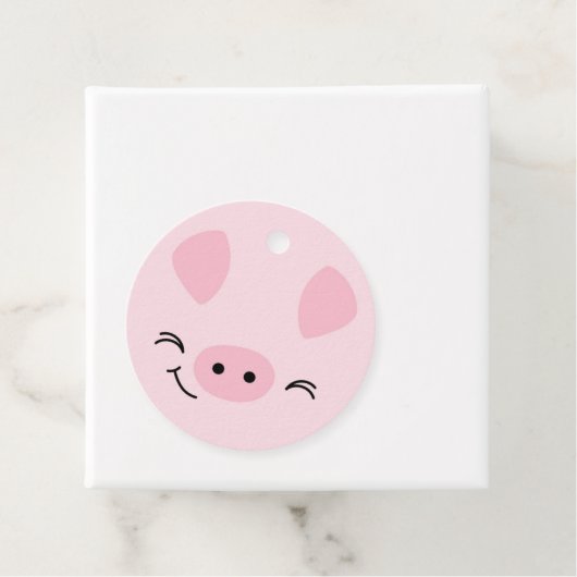 ファームフレンズよくはしゃぐピッグギフトラベル フェイバータグ (インサイチュ)