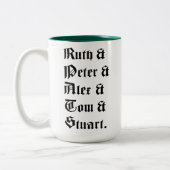 ファームフレンズアンパサンドマグ ツートーンマグカップ (左)