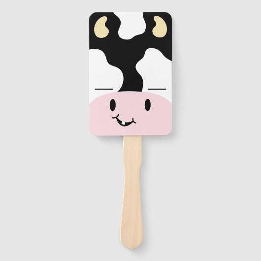 ファームフレンズカウアンドポニーハンドファンマスク ハンドファン (正面)