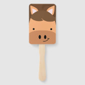 ファームフレンズカウアンドポニーハンドファンマスク ハンドファン (裏面)