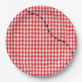 ファームフレンズギンガムバースデーパーティー ペーパープレート (正面)