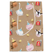 ファームフレンズバースデーパーティー抱き枕 ミディアムペーパーバッグ (正面)