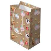 ファームフレンズバースデーパーティー抱き枕 ミディアムペーパーバッグ (正面アングル)