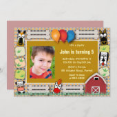 ファームフレンド 招待状 (正面/裏面)