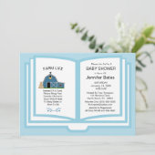 ファームブックテーマベビーシャワー招待状 招待状 (スタンド正面)