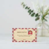 ファームベビーシャワーおむつラッフルチケット エンクロージャーカード (スタンド正面)