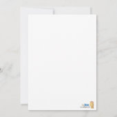 ファームベビー5x7ベビーシャワー招待状 招待状 (裏面)