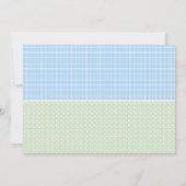 ファームペッティング動物園ガールバースデーパーティー招待状 招待状 (裏面)