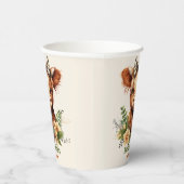 ファームホーリーカウハイランド1歳の誕生日 紙コップ (右)