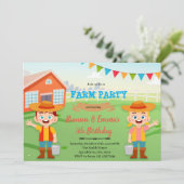 ファームボーイガールジョイントパーティー 招待状 (スタンド正面)