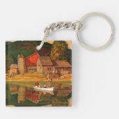 ファームポンドランドスケープバイミードシェーファー キーホルダー (裏面)