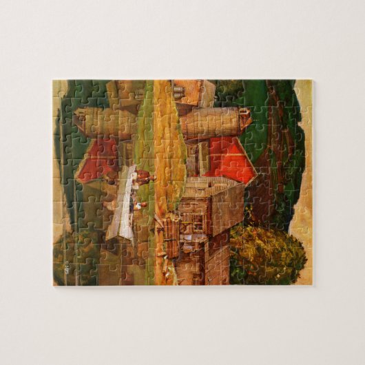 ファームポンドランドスケープバイミードシェーファー ジグソーパズル (横)