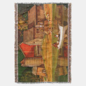 ファームポンドランドスケープバイミードシェーファー スローブランケット (正面縦)