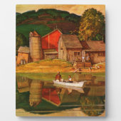 ファームポンドランドスケープバイメッドシャエファー フォトプラーク (正面)