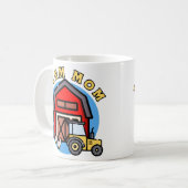 ファームママ コーヒーマグカップ (正面左)