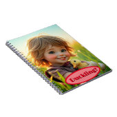 ファームヤード・チャムズのひよこノート ノートブック (右側)