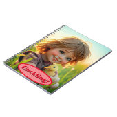 ファームヤード・チャムズのひよこノート ノートブック (左側)