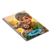 ファームヤード・チャムズ 子牛ノート ノートブック (右側)