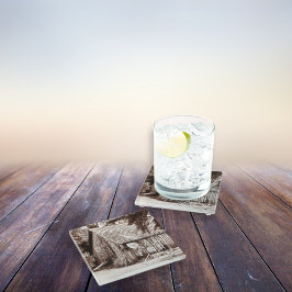 ファームライフアンティークバーン ガラスコースター