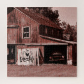 ファームライフアンティークレッドバーン ジグソーパズル (縦)