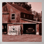 ファームライフアンティークレッドバーン ポスター (正面)