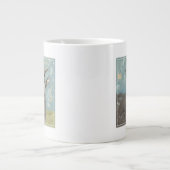 ファームライフグレーヤギ ジャンボコーヒーマグカップ (正面)