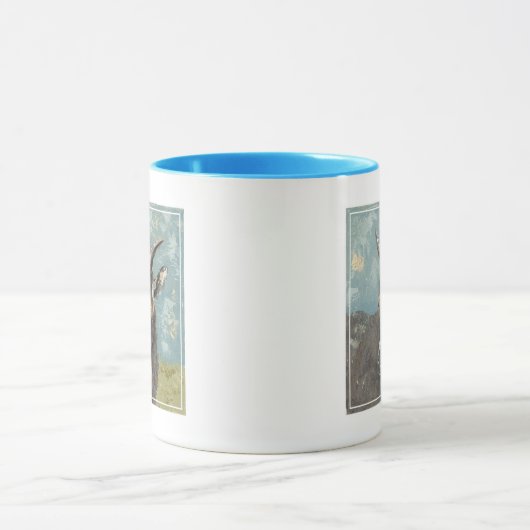 ファームライフグレーヤギ マグカップ (中央)