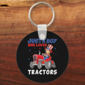 ファームライフスタイル4th 7月Just a Boy Who Loves Tract キーホルダー (正面)