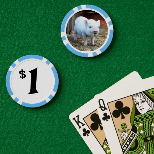 ファームライフピグトランプのポーカーチップ ポーカーチップ (ポーカーテーブル (ダブル))
