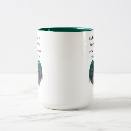 ファームライフロースタージョージワシントン引用文 ツートーンマグカップ (中央)