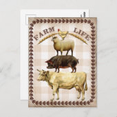 ファームライフヴィンテージ国はがき ポストカード (正面/裏面)