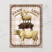 ファームライフヴィンテージ国はがき ポストカード (正面)