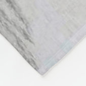 ファームライフ納屋周囲の庭インウィンターホレイションショー1885 フリースブランケット (角)