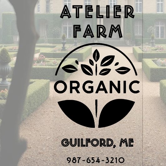 ファームラオーガニックベル事業または製品リーフスタンプ ラバースタンプ