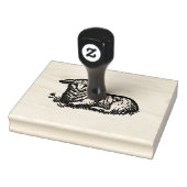 ファームラムウッドハンドルアートスタンプ ラバースタンプ (スタンプ)