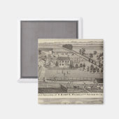 ファームレジデンスのHBケイとYAグレン マグネット (正面/裏面)