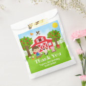 ファームレッドバースデーブラウンヘアーボーイありがとう フェイバーバッグ (封をした状態)