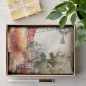 ファームレッドバーントラックランドスケープ 薄葉紙 (ギフト)