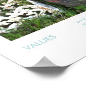 ファームレリック写真&感動的引用文 ポスター (角)