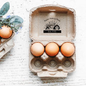 ファームロカスタムゴ2.5インチx 2.5インチゴム印 ラバースタンプ