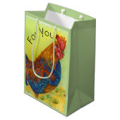 ファームロカラフルスター ミディアムペーパーバッグ (裏面アングル)