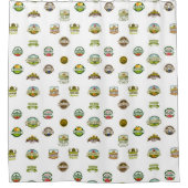 ファームロゴ シャワーカーテン (正面)