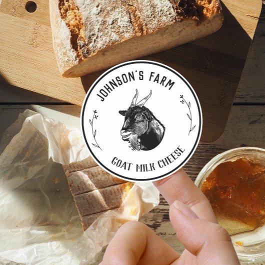 ファーム名 |リース |ヤギのミルクチーズ |ヴィンテージ| ラウンドシール