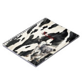 ファーム白黒牛 ノートブック (左側)