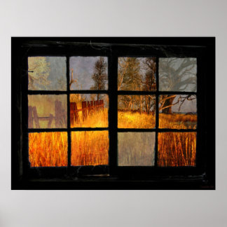 ファーム秋フロスト – ポスター/プリント ポスター