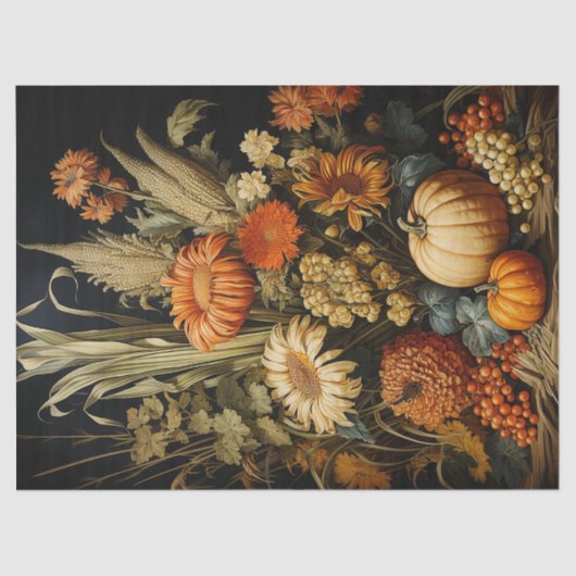 ファーム秋秋カボチャデクページ 薄葉紙 (正面)