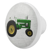 ファーム納屋周囲の庭カントリートラクターバーンドレッサー セラミックノブ (右)