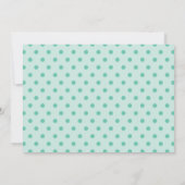 ファーム納屋周囲の庭パーティー動物子供の誕生日 招待状 (裏面)