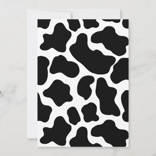 ファーム納屋周囲の庭動物誕生日ありがとう サンキューカード (裏面)